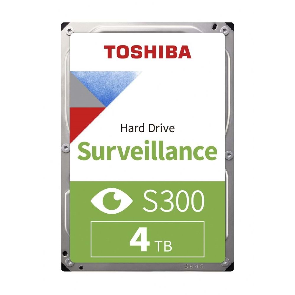 Toshiba HDWT840UZSVA S300 4TB 5400RPM SATA3 256MB 7/24 Güvenlik Sabit Disk