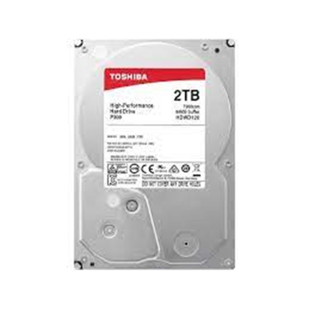 TOSHİBA HİGH PERFORMANCE 2 TB HARD DRİVE