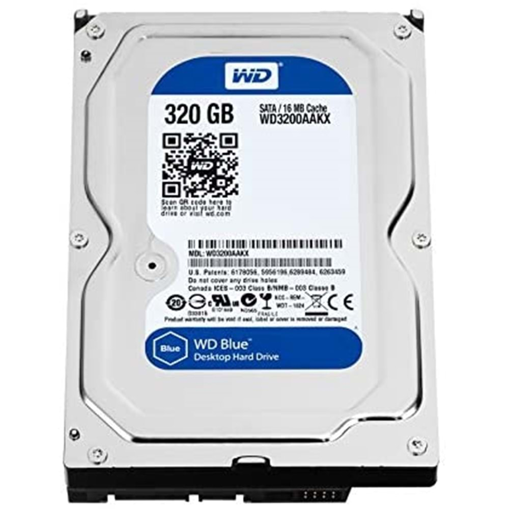 WESTERN DİGİTAL 320 GB BLUE HDDD