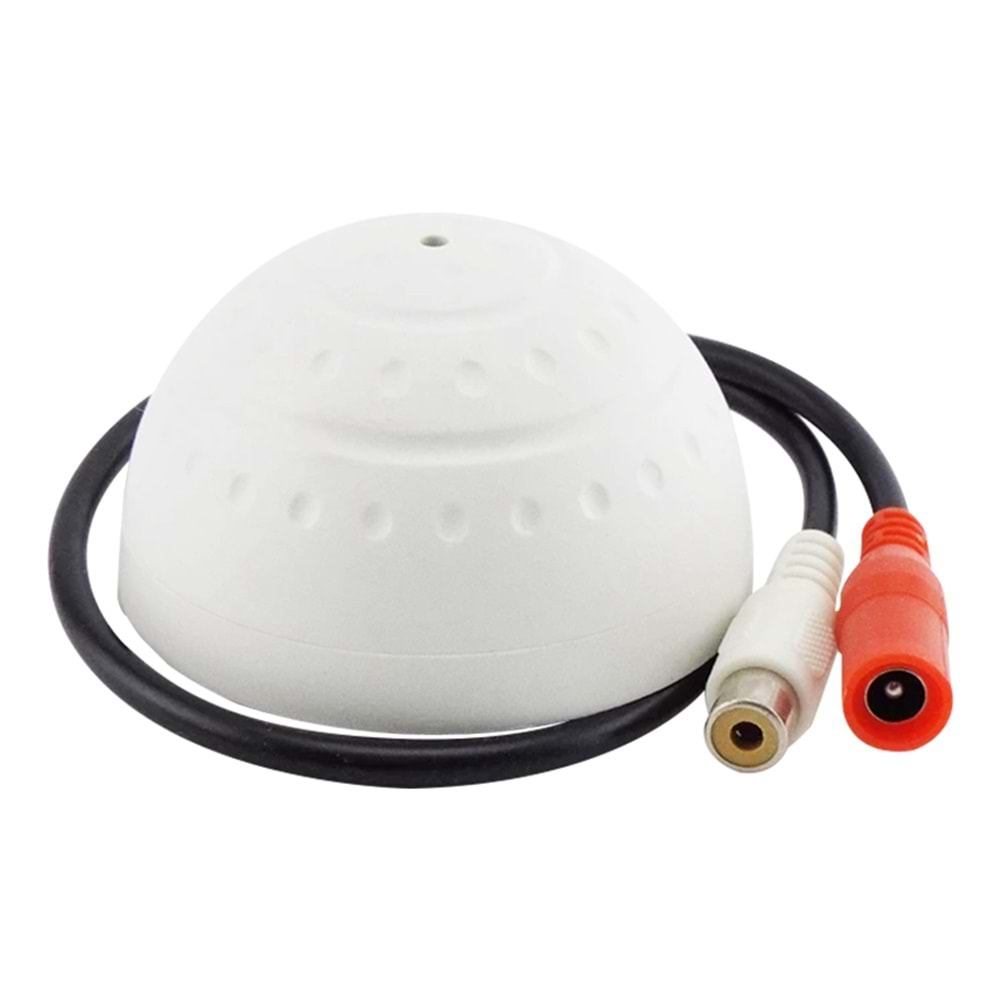 FİXRON FX-AU10 KAMERA MİKROFONU DOME TİP (9V-12VDC**5M2-150M2)