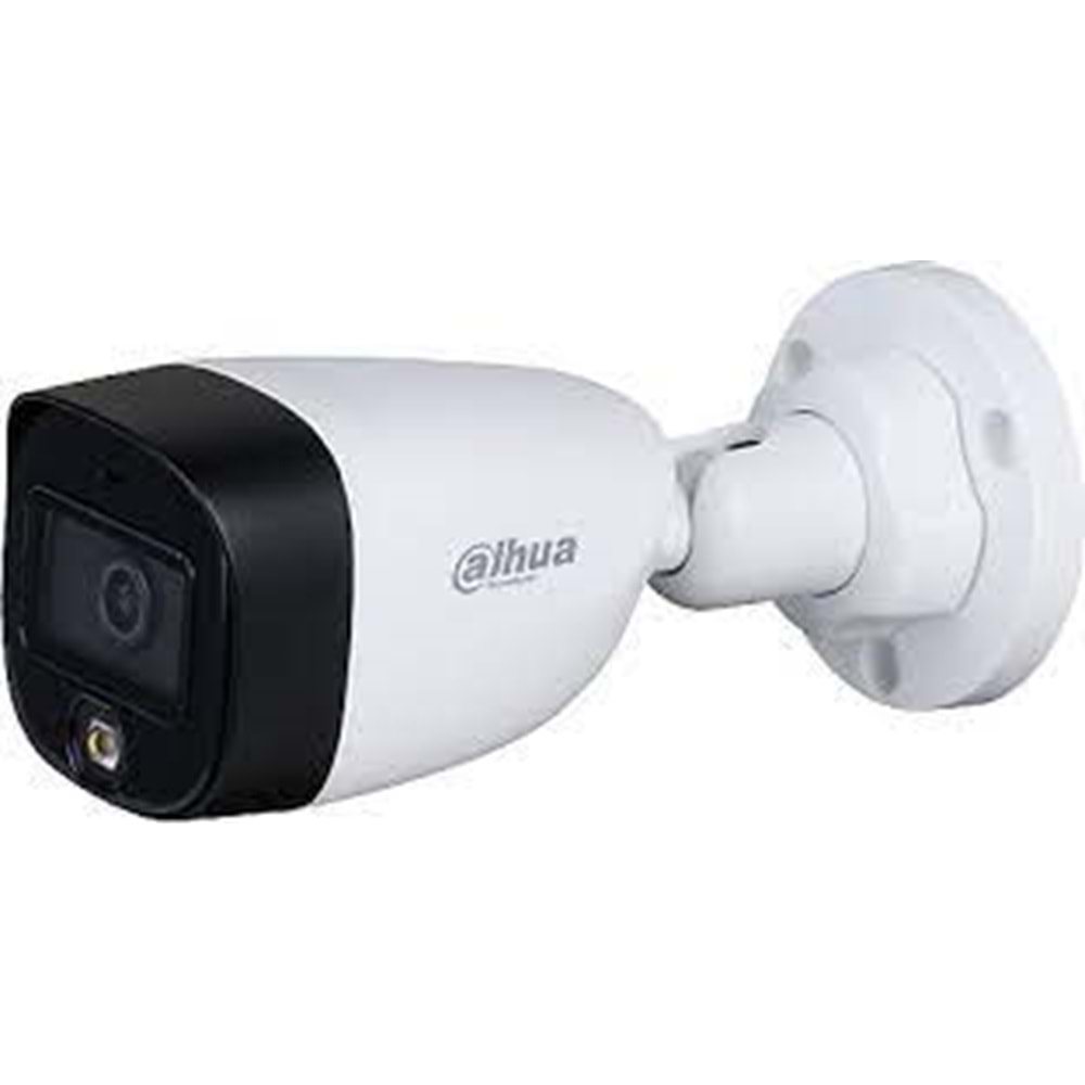 DAHUA (HAC-HFW1209C-LED-0360B-S2) 2MP 3.6MM 1080P HDCVI FULL COLOR 4IN1 IP67 METAL BUL. KAM.-20MT