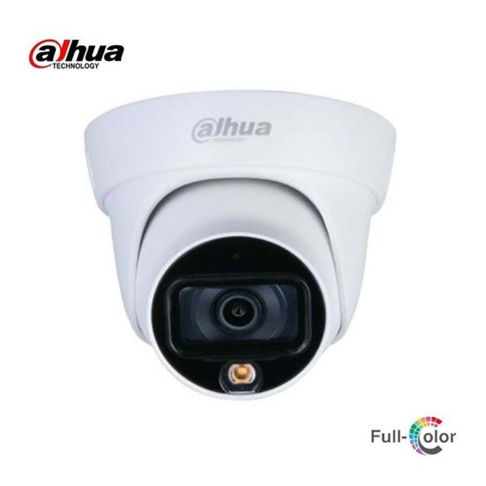 Dahua HAC-HDW1209TLQ-LED-0280B 2 MP 2.8mm Lens 20 mt Gece Görüşü Dome Kamera