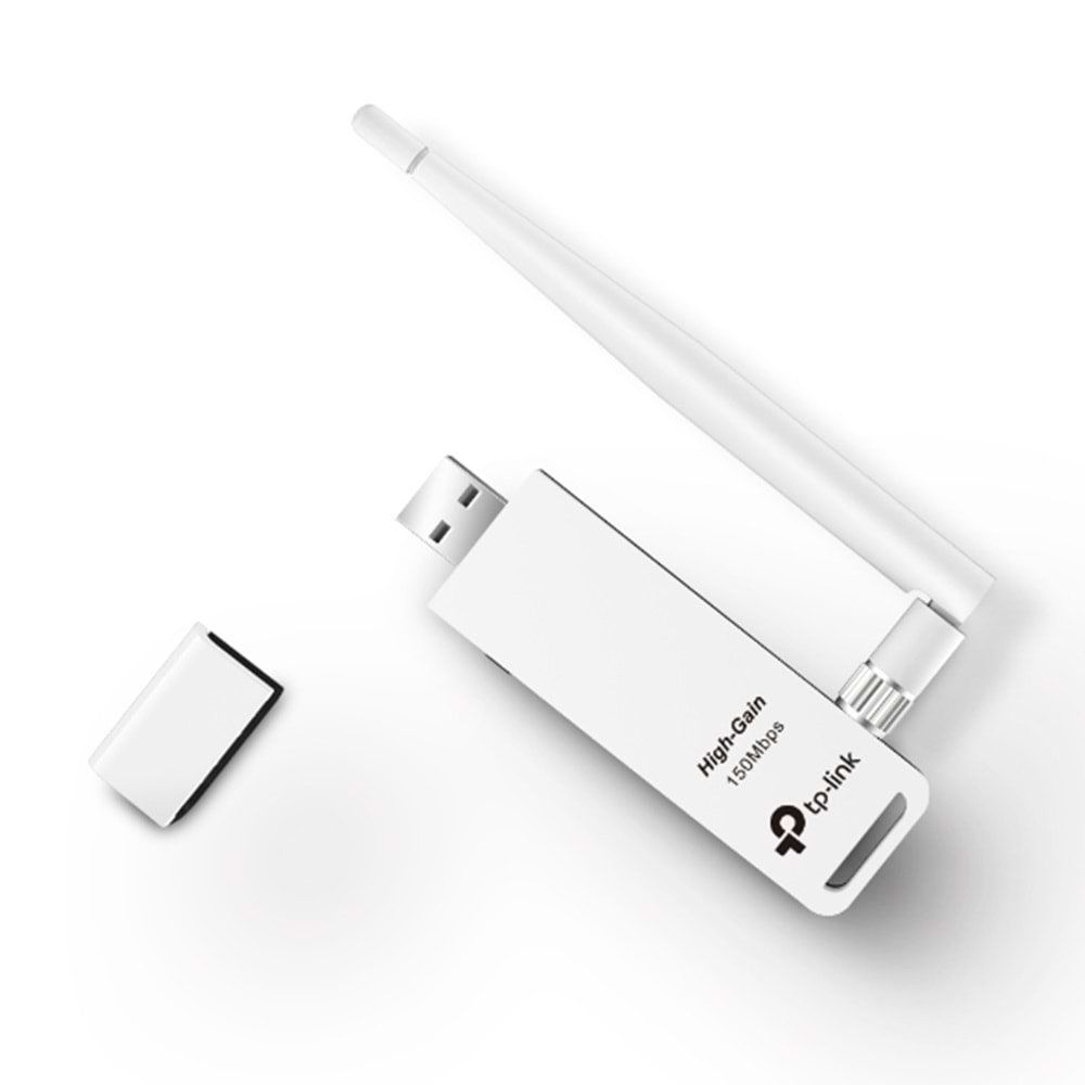 TP-LINK TL-WN722N 150Mbps KABLOSUZ USB ADAPTÖR