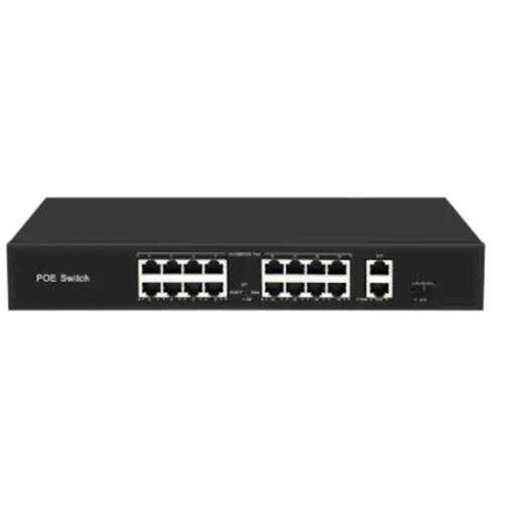 FİXRON 16+2 10/100M 2 PORT UPLİNK 1000MBPS ETHERNET POE SWİTCH