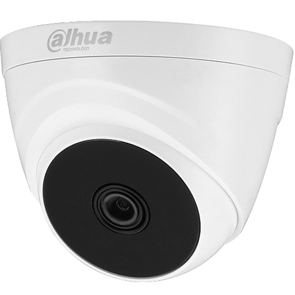 DAHUA HAC-T1A21-A-0280B 1/2.8 2MP 2.8MM DAHİLİ SES 1080P 4IN1 PLASTİK KASA IR DOME KAMERA-20MT