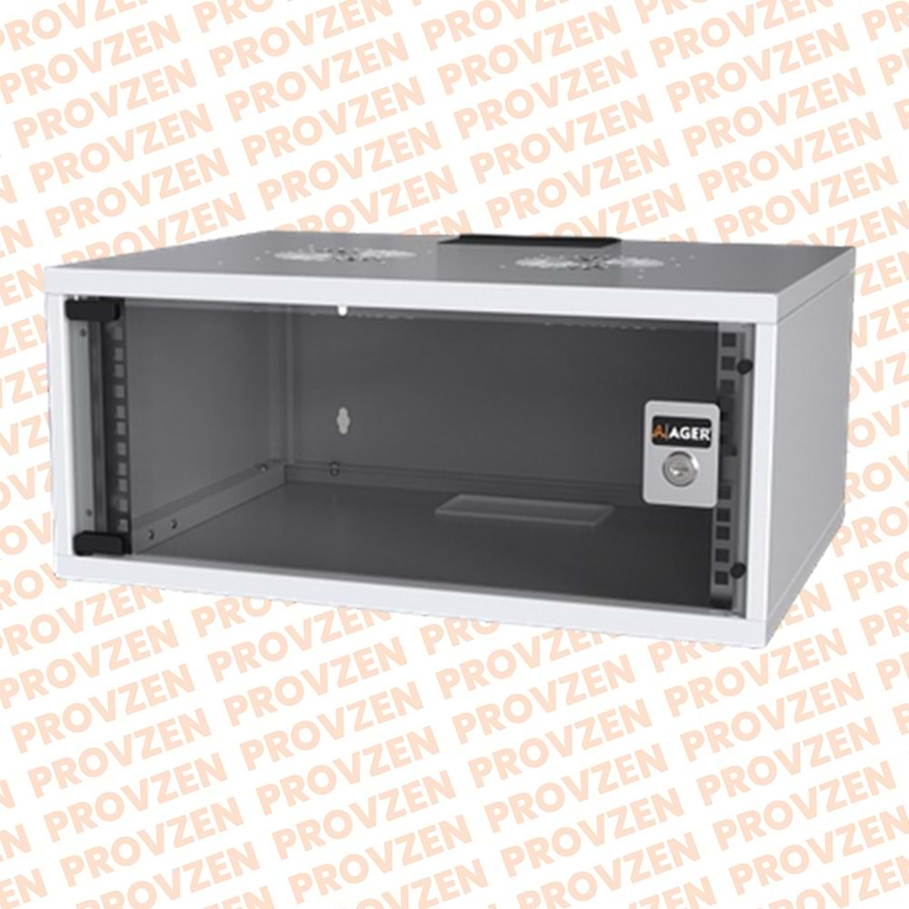 PROVZEN 4U SOHO Beyaz Duvar Tipi Demonte Kabin 510x400mm