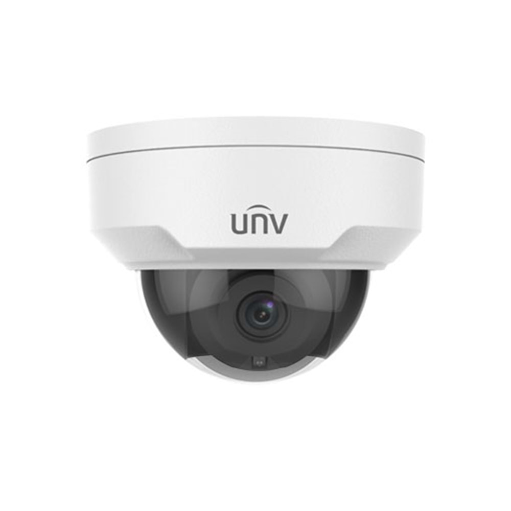 UNİVİEW IPC324ER3-DVPF28 4MP WDR Vandal-resistant Network IR Fixed Dome Camera