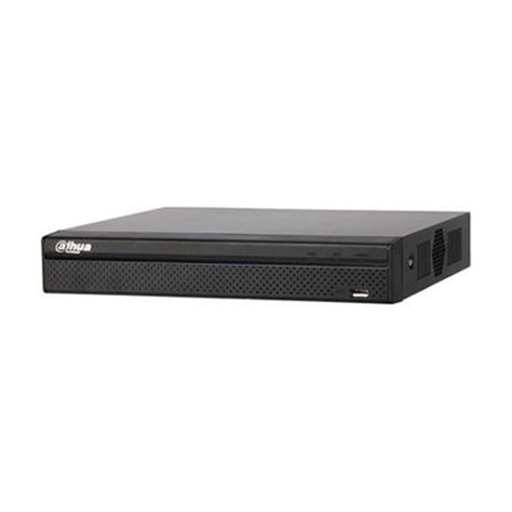 DAHUA (NVR5216-4KS2) 16 KANAL 1080P 2x10TB 8MP/6MP/5MP/4MP/3MP 1080P/720P H265+/H265/H264+/H264 NVR