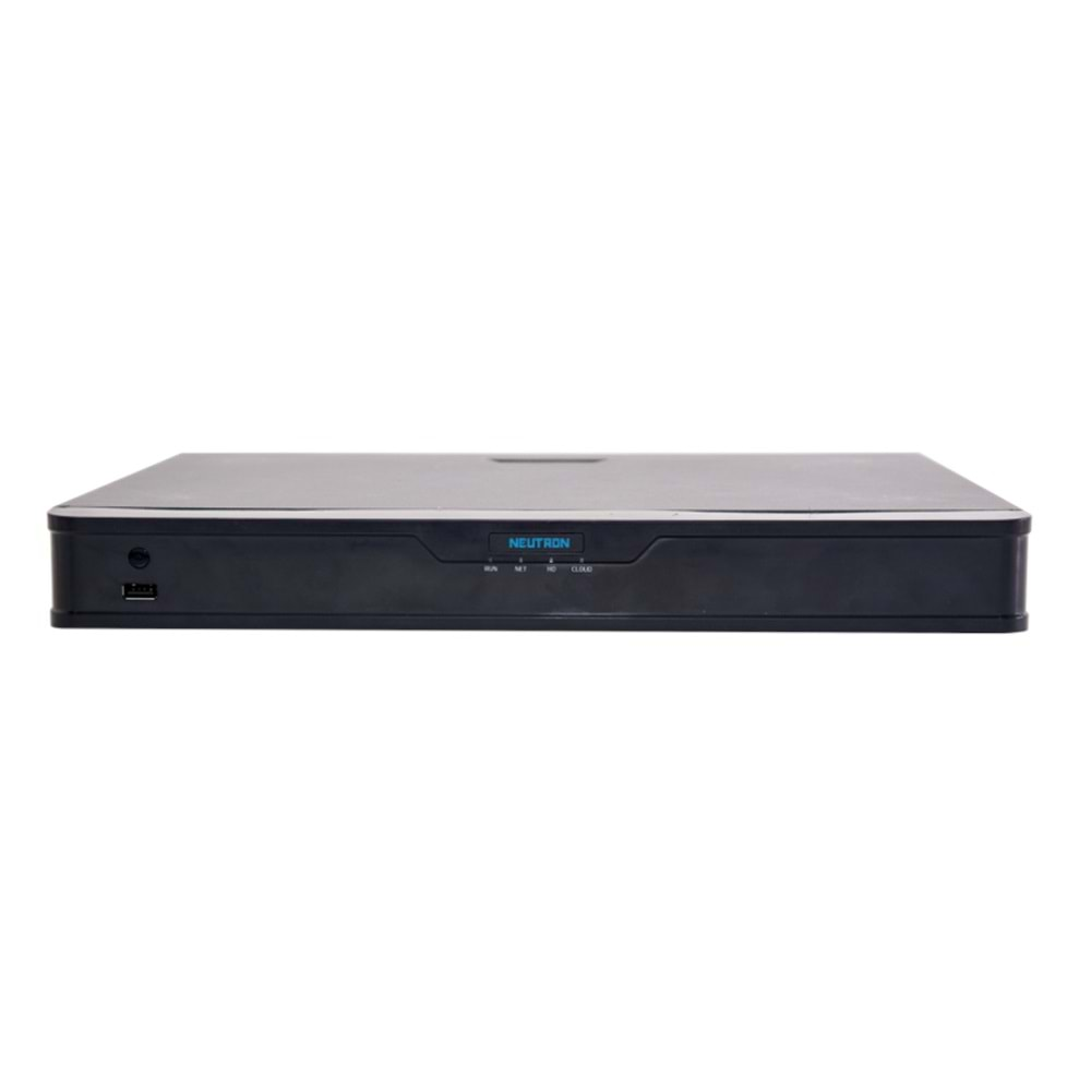 NEUTRON NVR302-16S-P16 16 Kanal 16 POE 2 SATA, HDMI, VGA, H.265+, 2HDDs, NVR Kayıt Cihazı