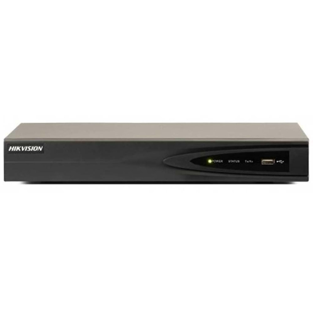 HIKVISION DS-7604NI-K1-4P-B 4 Kanal 4 Port POE 40W 40Mbps 1Sata 6 TB H.265 NVR Kayıt Cihazı