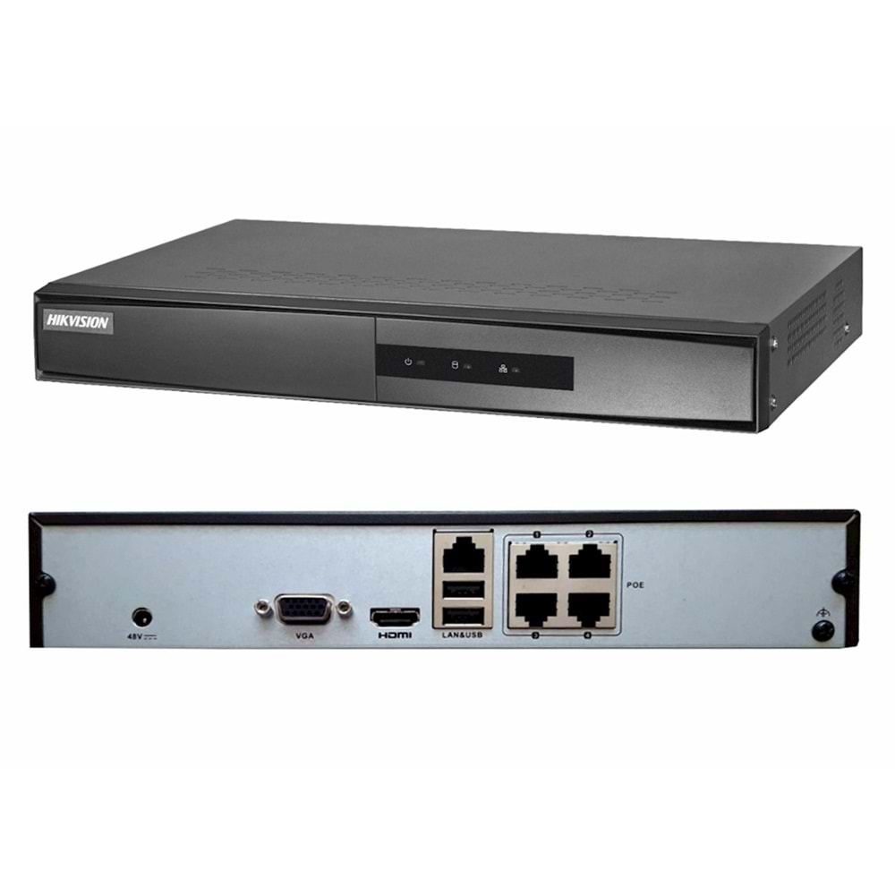 HIKVISION DS-7104NI-Q1/4P/M Nvr Video Kayıt CihazıHikvision
