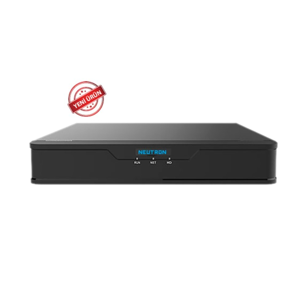 NEUTRON NVR302-08Q 8 Kanal Hybrid NVR Kayıt Cihazı