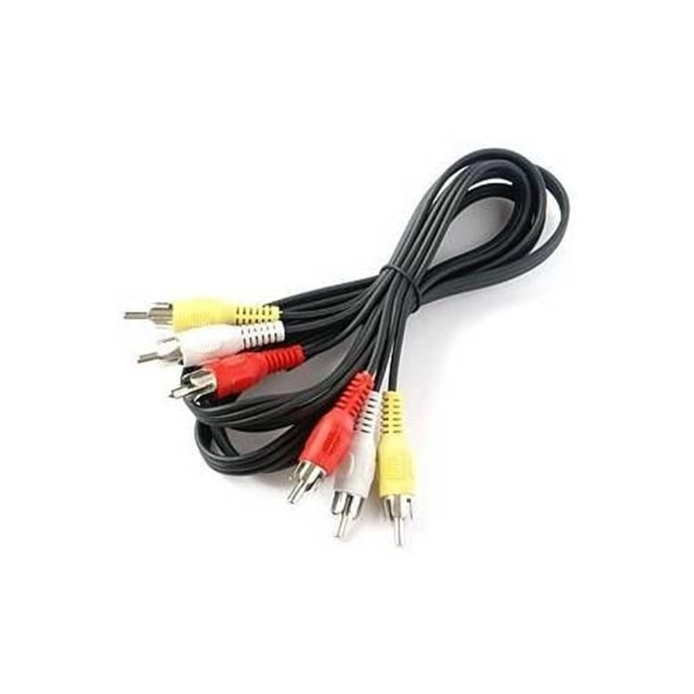 FİXRON TOS 3RCA-3RCA 1,50 METRE KABLO