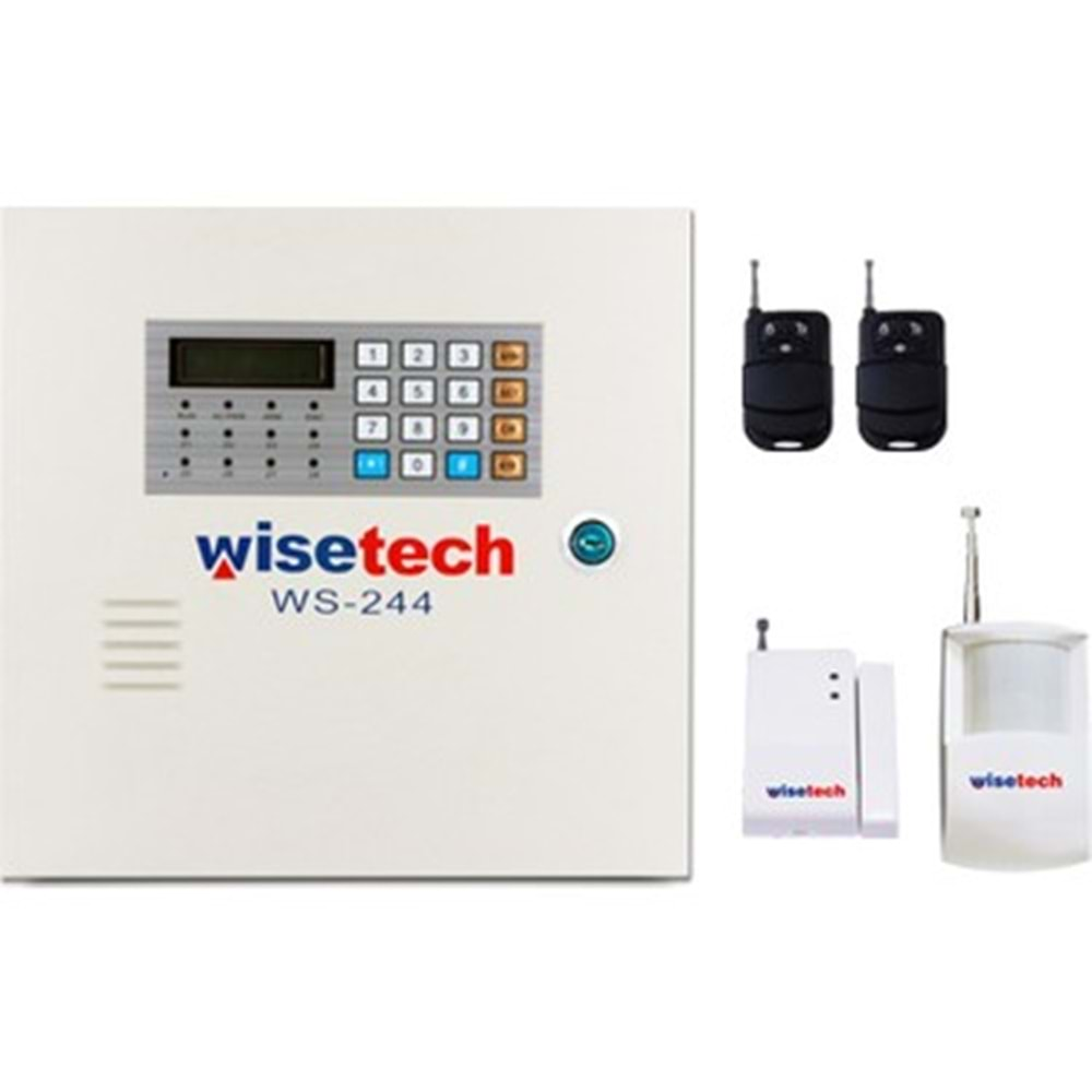 WİSTECH WS-244 KABLOSUZ ALARM SETİ