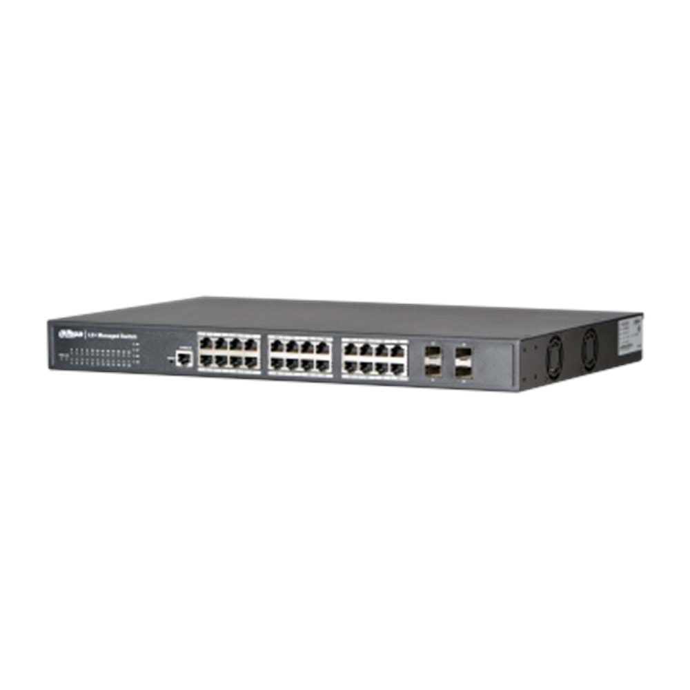 DAHUA PFS5424-24T 24 Kanal L2 Full Gigabit Switch - 20GE + 4GE SFP ( Combo)