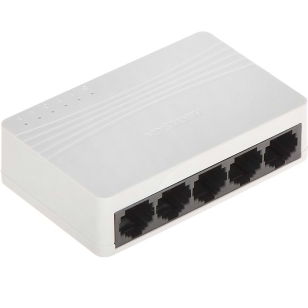 HIKVISION DS-3E0105D-E 5 Port Fast Ethernet Yönetilemez Deskop Switch