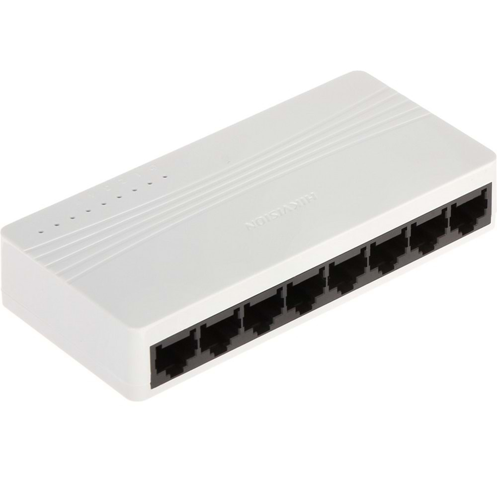 HIKVISION DS-3E0108D-E 8 Port Fast Ethernet Yönetilemez Deskop Switch