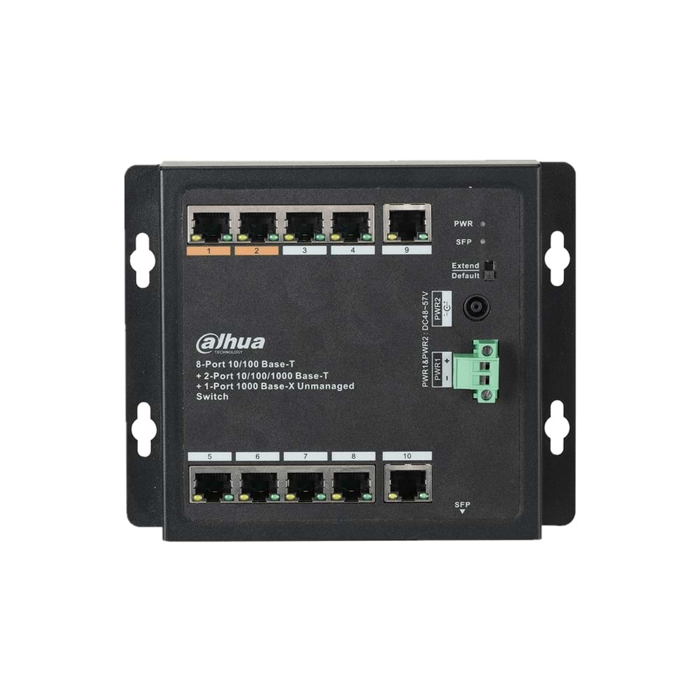 DAHUA PFS3111-8ET-96-F 8 Port Endustriyel Poe Switch