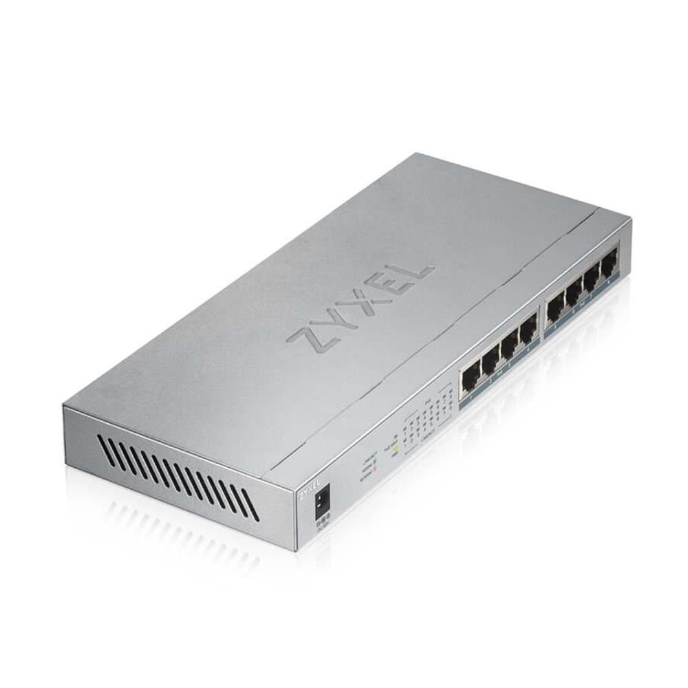 ZYXEL GS1008HP 8-PORT GBE UNMANAGED PEO+ SWİTCH