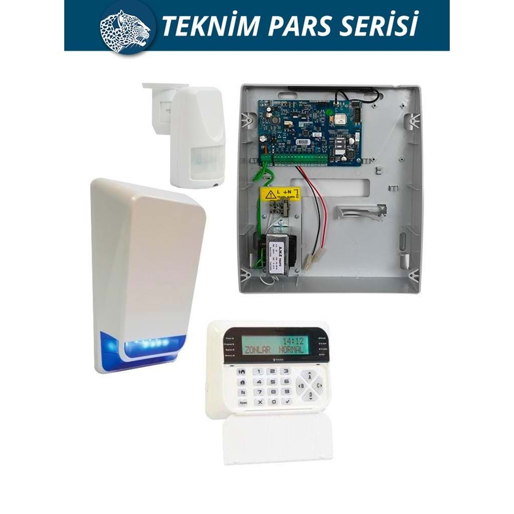 SET TSP-5324LCD GSM/GPRS Lİ ALARM SETİ (AKÜ HARİÇ)