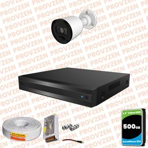 Provzen Rivo 1 Kameralı Geniş Açı Gece Görüşlü Güvenlik Kamerası
