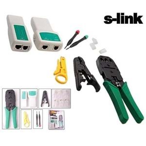 S-LİNK SL-825W Pense Kablo Tester Ve Sıyırıcı