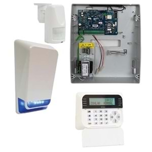 TEKNİM SET TSP-5334LCD ETHERNET/NETWORK LÜ ALARM SETİ (AKÜ HARİÇ)