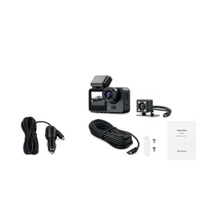 Provzen FX-A232W Çift Kameralı Araç Kamerası | Full HD Ön + Arka Kamera, G-Sensör, Gece Görüş, Döngüsel Kayıt