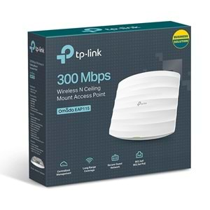 TP-LINK EAP115 300Mbps KABLOSUZ N TAVAN TİPİ ACCES POINT (POE)