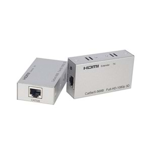 HYTECH HY-HDEX60 HDMI EXTENDER CAT6 60M UZATICI