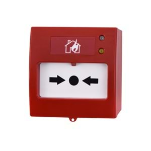 MULTİTEK KB-10 YANGIN ALARM BUTONU (TEKRAR KULLANILABİLİR) ÜRÜN KODU : 2Y 01 03 0001