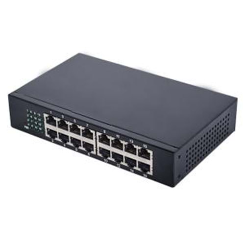 FİXRON FX-POE2020-K16 10/100/1000M 16 PORT POE + 2 UPLİNK SWİTCH-