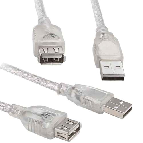 POWERMASTER USB 2.0 ŞEFFAF USB UZATMA KABLOSU 10 METRE S-LINK SL-AF2010