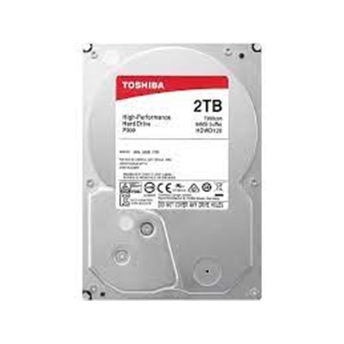 TOSHİBA HİGH PERFORMANCE 2 TB HARD DRİVE