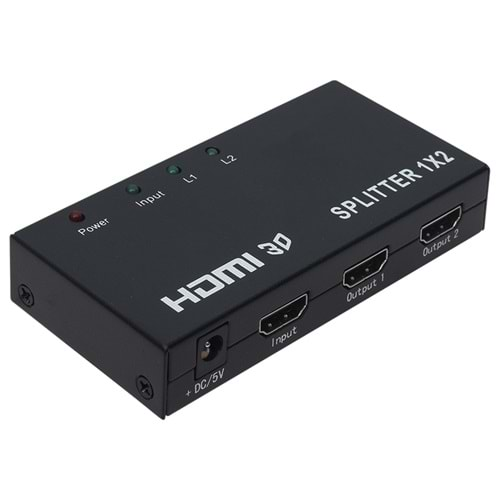 FİXRON FX-2LİHDMI-DGT 1X İN - 2X OUT PORT HDMI ÇOĞALTICI