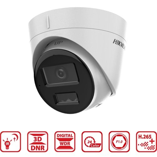Hikvision DS-2CD1323G2-LIUF SmartLight 2 MP 2.8mm IP IR Dome Güvenlik Kamerası
