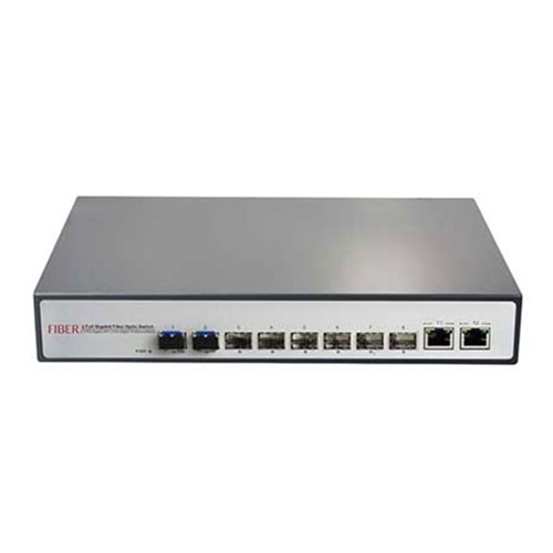 8-PORT FİBER SFPGİGABİT OMURGA SWİTCH (SWP-33008F)