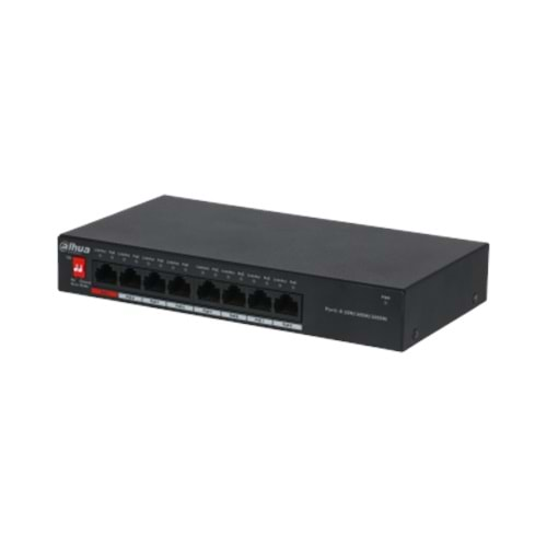 DAHUA PFS3008-8GT-96 8 PORT GİGABİT POE SWİTCH (8GE POE , TOPLAM 96W POE)