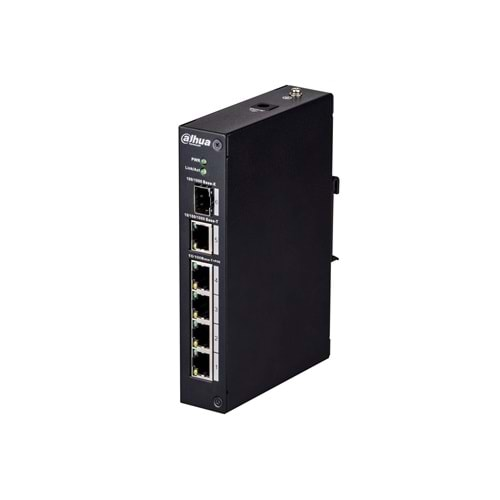 DAHUA (PFS3106-4T) 4 PORT YÖNETİLEMEYEN (4FE + 1GE + 1GE SFP) SWITCH