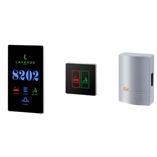 FİXRON FX-V6 Serisi Oda Numaralı Otel Doorbell (DND) Sistemi