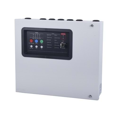 MULTİTEK KP-80 8 BÖLGELİ KONVANSİYONEL YANGIN ALARM PANELİ ÜRÜN KODU : 2Y 01 01 0002