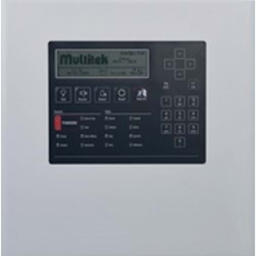 MULTİTEK AP-10 1 ÇEVRİMLİ (LOOP) AKILLI ADRESLİ YANGIN ALARM PANELİ ÜRÜN KODU : 2Y 02 01 0001