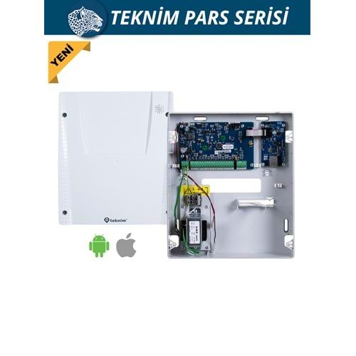 TSP-5208N ETHERNET/NETWORK MODÜLLÜ 8+8 ZONLU ALARM PANELİ, KEYPAD HARİÇ