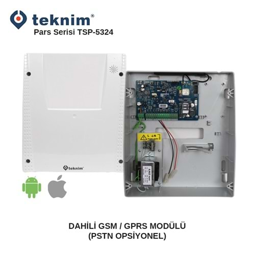 BOARD TSP-5324 GSM/GPRS Lİ ALARM PANELİ KARTI (TXA-0507 ANTEN HARİÇ)