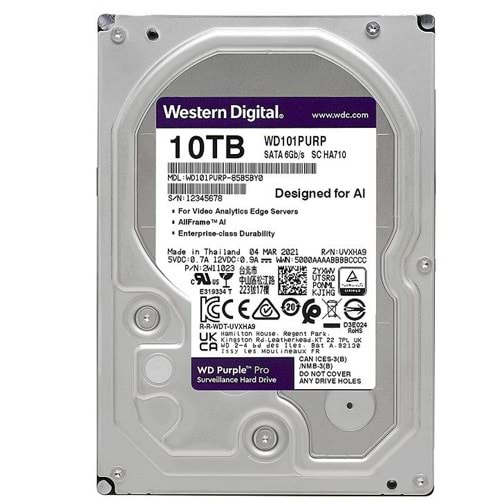Western Digital Purple 10TB 3.5