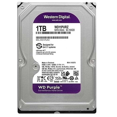 Western Digital Purple 1TB 3.5