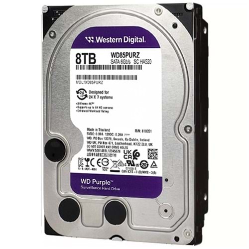 Western Digital Purple 8TB 3.5