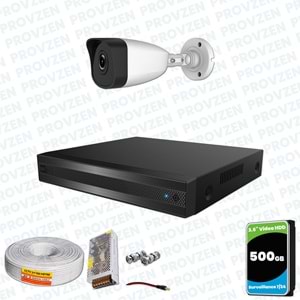 Provzen RV HiLook 1 Kameralı Full HD Geniş Açı Güvenlik Kamerası