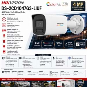 Provzen Hikvision 6 Kameralı 4MP IP ColorVu 3.0 Güvenlik Sistemi AI İnsan Araç Algılama Mikrofon ve Işıklı Alarm