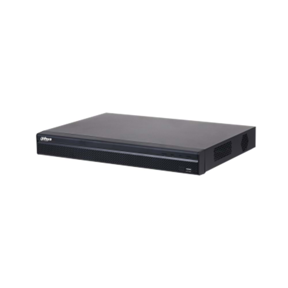 DAHUA NVR4216-4KS2/L 16 Kanal 1080P NVR Kayıt Cihazı, 2x10TB Depolama, 8MP/6MP/5MP/4MP/3MP/1080P/720P H.265/H.264 Destekli